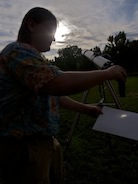 Transit of Venus at SRR XIII